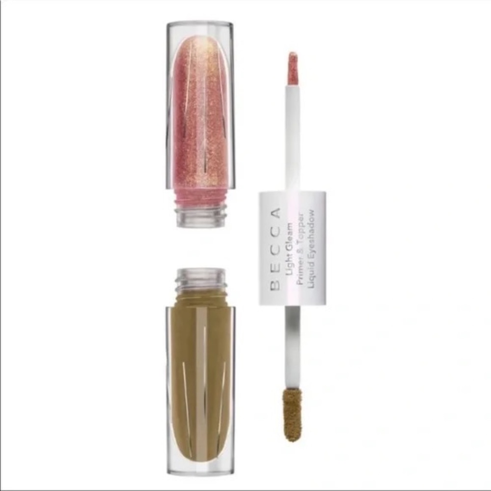 NEW Becca Light Gleam  Liquid Eyeshadow and Primer in Dusk Olive Green